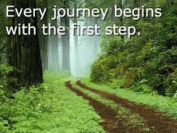 every journey begins with first step