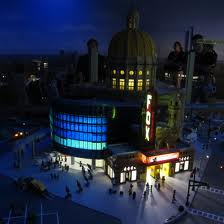 Here is the Lego Fox Theater.  My Dad and Mom went there to see "The King and I".